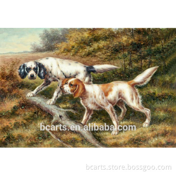 Two dogs art painting by numbers from B&C Arts